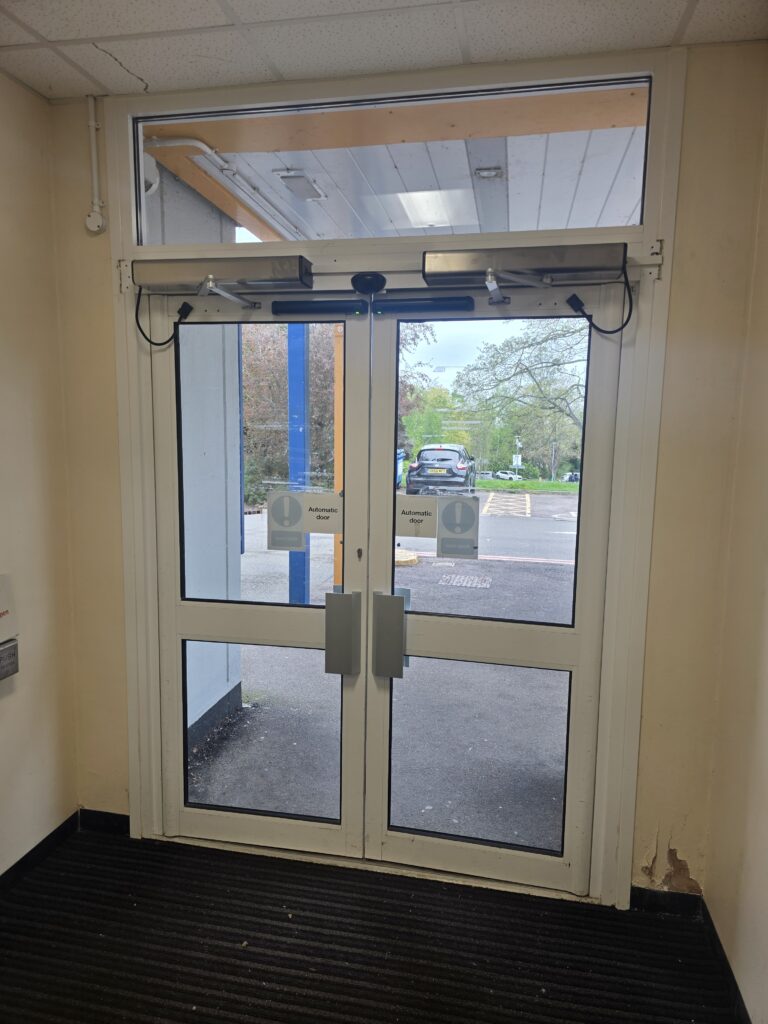 Bury St Edmunds Double Swing Door Automation